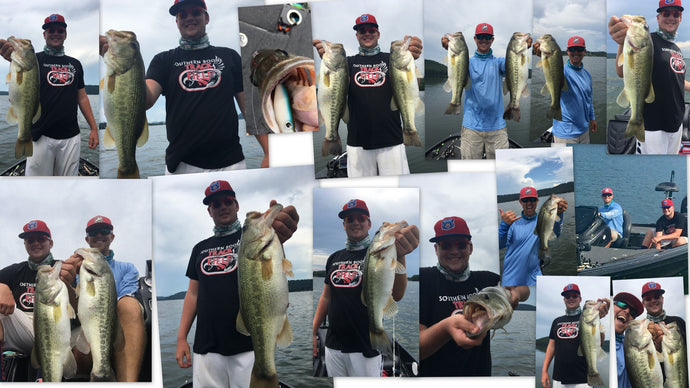 Guntersville Deep Fishing Fun - July 6, 2017