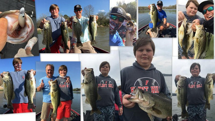 Early April Lake Guntersville Fishing