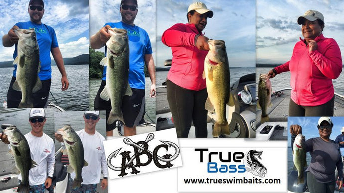 Guntersville Grass Flipping & Bullshad - July 2, 2015