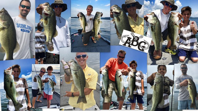 Guntersville Ledge Fishing - June 15, 2015