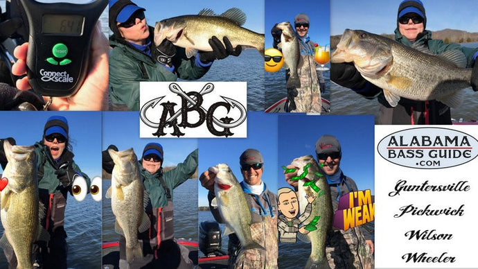 6.41 for the Lady! Guntersville Lake Report February 9, 2017