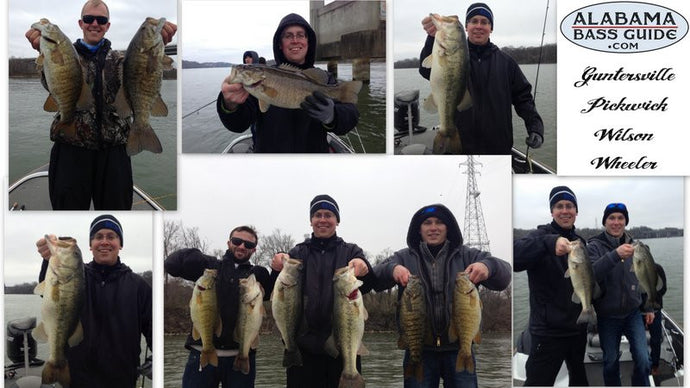 Pickwick Fishing Smallmouth Late March