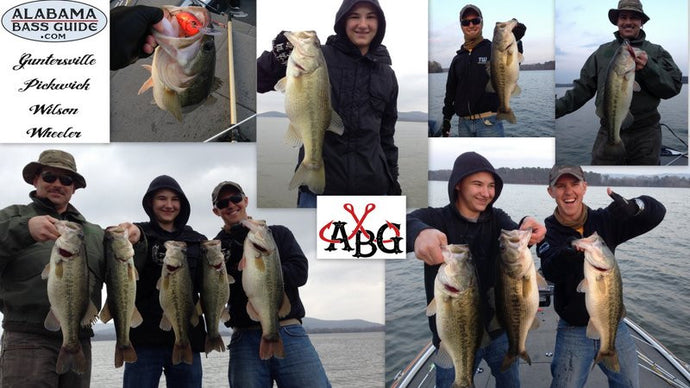 Feeding Times on Guntersville - March 25, 2014