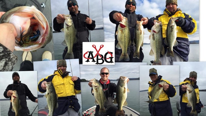 Choking a Jig on Guntersville - December 21, 2014